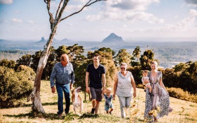 Walking together: easy ways to add movement to family photos